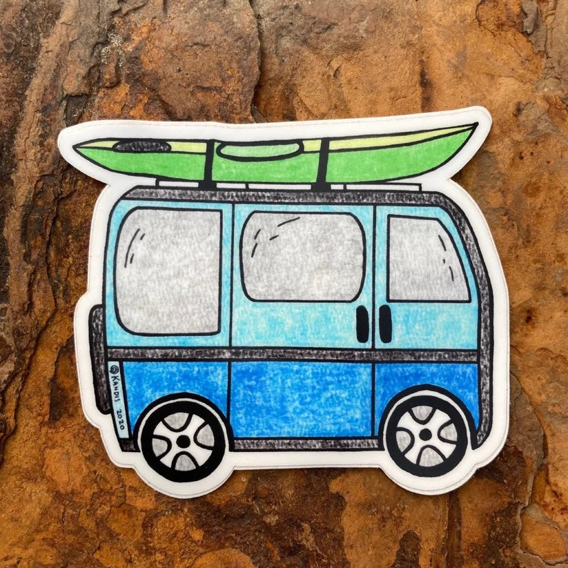 Camper Van Sticker