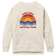 Geometric Thread Crewneck Sweatshirt