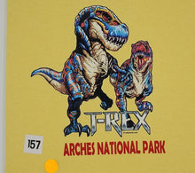 #157 T-Rex Blue and Red