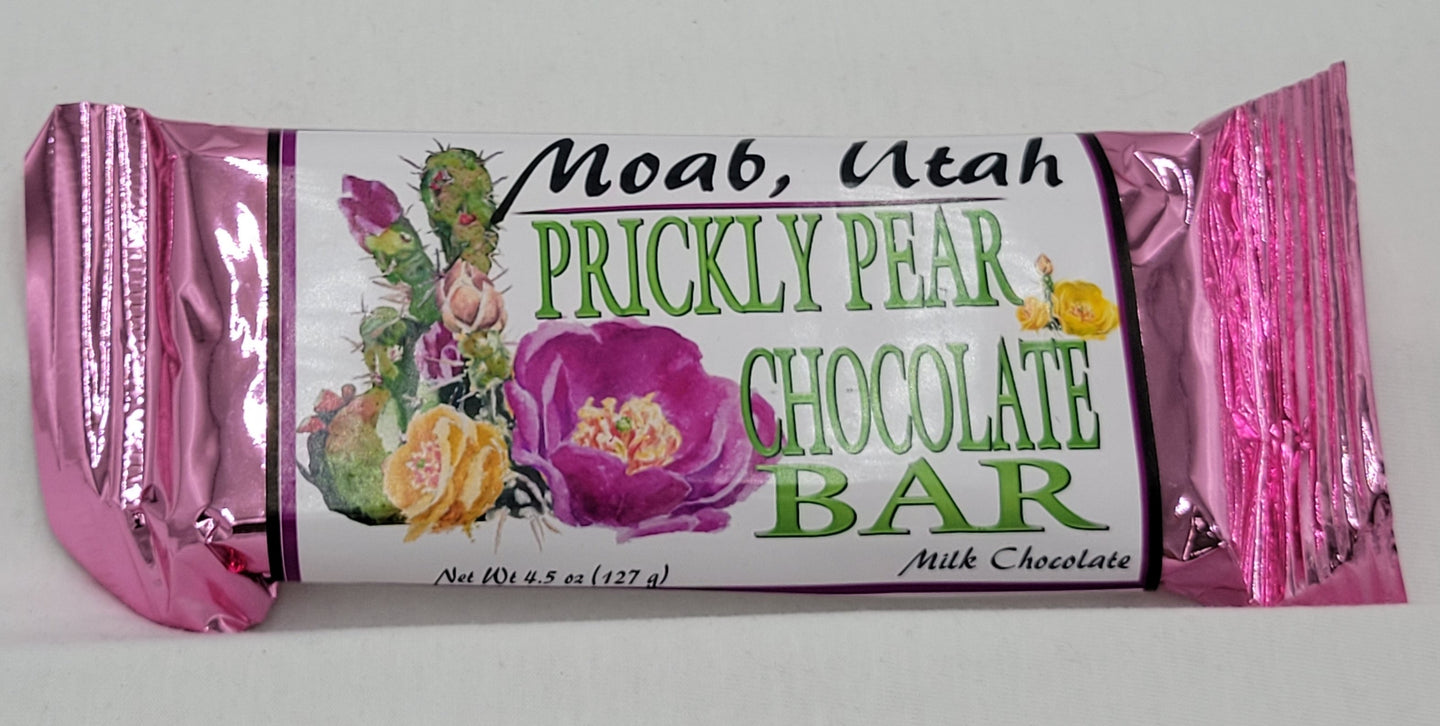 Prickly Pear Chocolate Bar