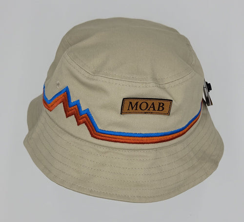 Andes Retro Stripe Bucket Hat