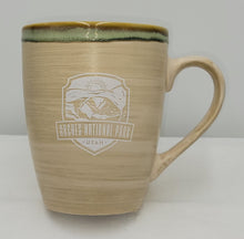 Ceramic Birch Bark Taper Mug