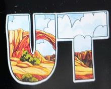 State Abr. Fill Series-Red Rocks Design