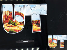 State Abr. Fill Series-Red Rocks Design