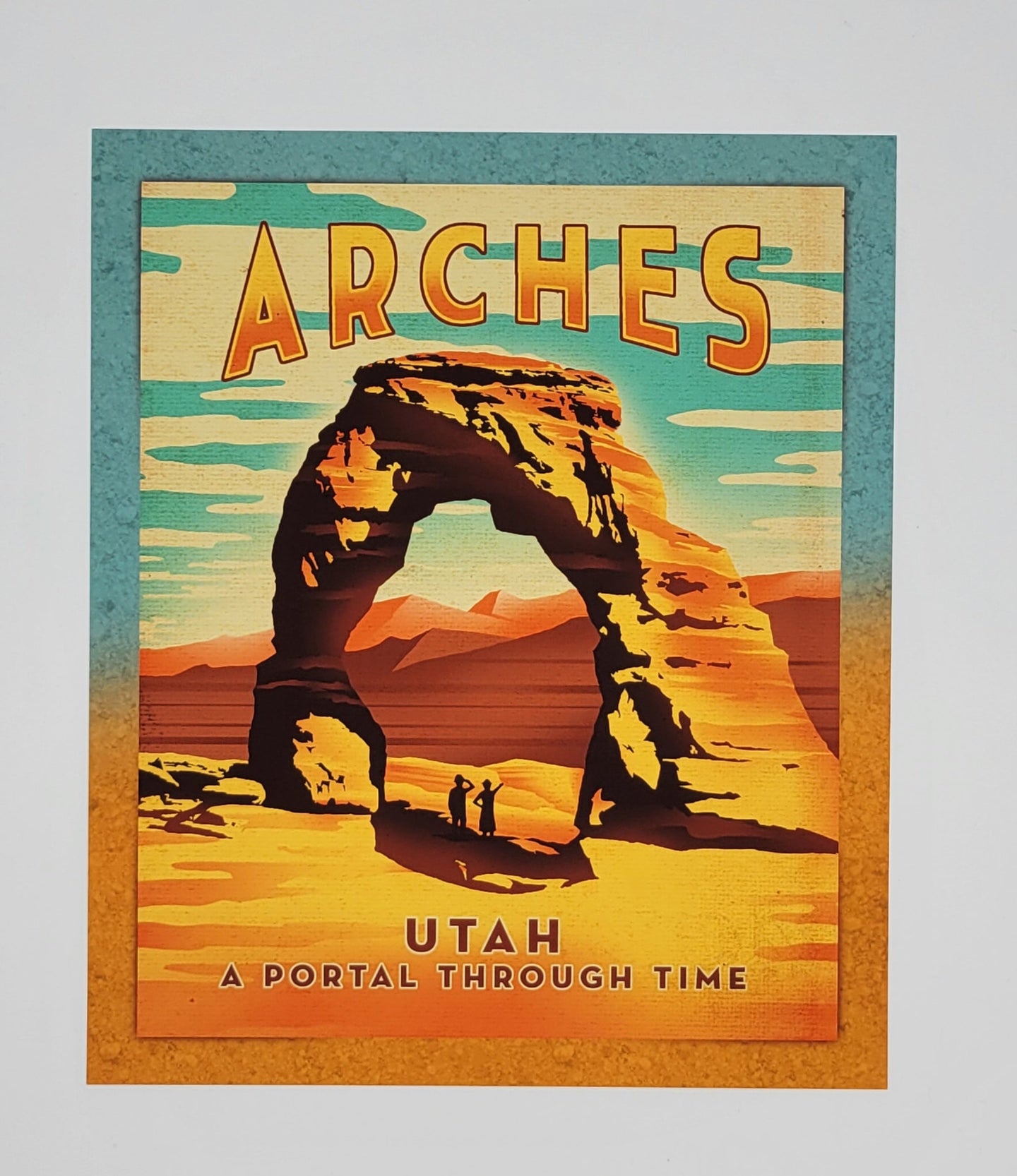 Arches Portal Mini Poster