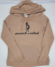 Kokopelli Script Ladies' Fuzzy Hoodie