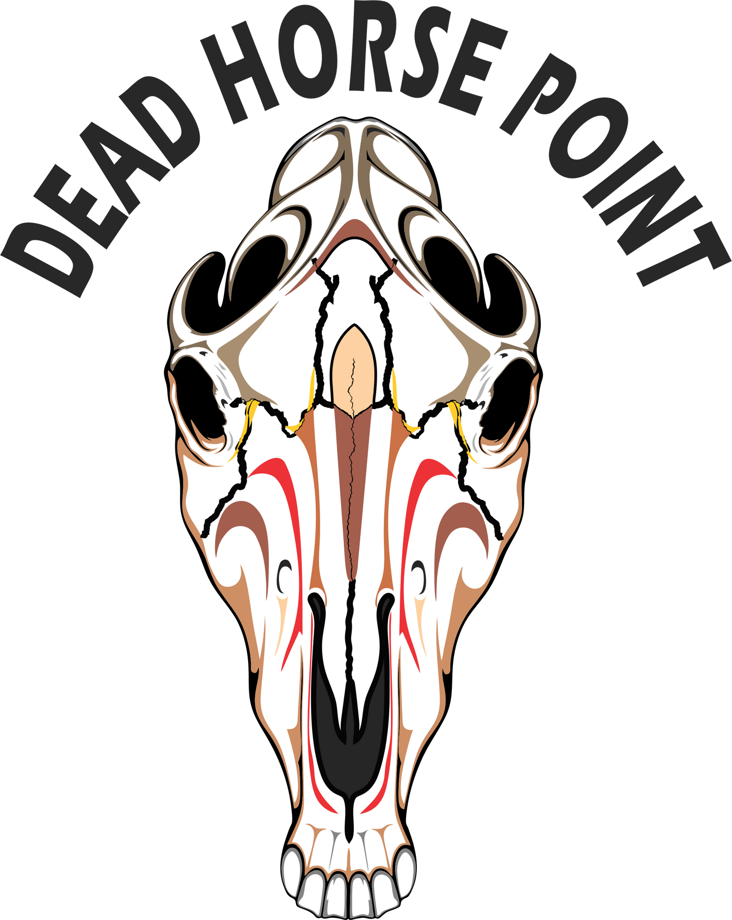 #218 Dead Horse Skull