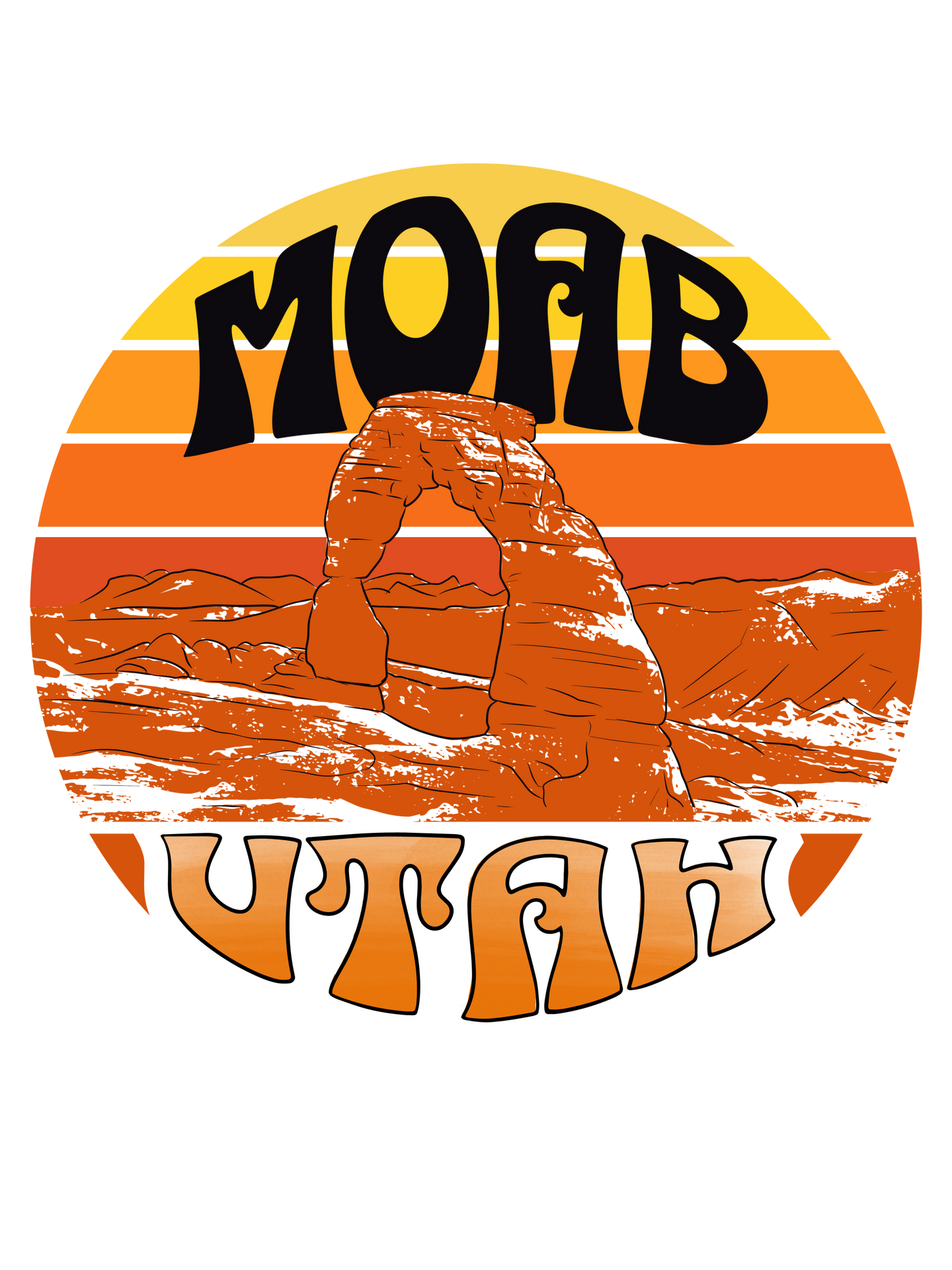 #234 Retro Moab Circle