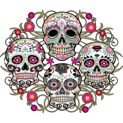 #023 Queen Sugar Skulls