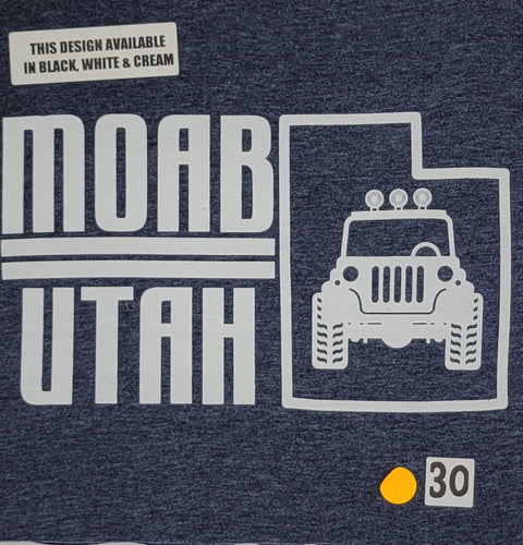 #030 Utah Shape Moab - Jeep