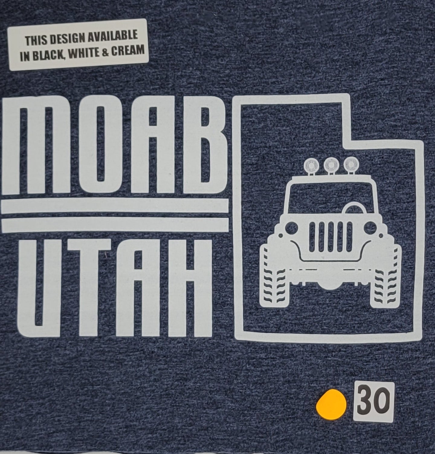 #030 Utah Shape Moab - Jeep