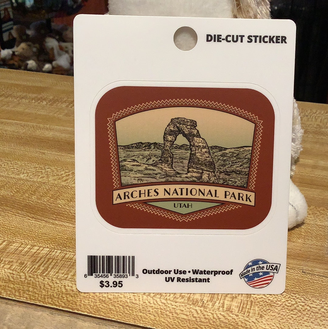 American Backcountry Stickers
