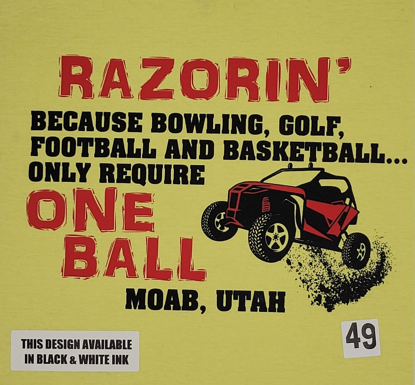 #049 One Ball - Razor