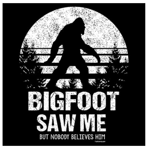 #004 Bigfoot Saw Me