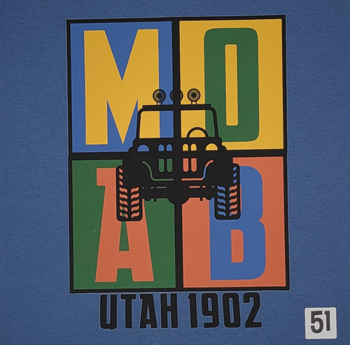 #051 Moab Block - Jeep