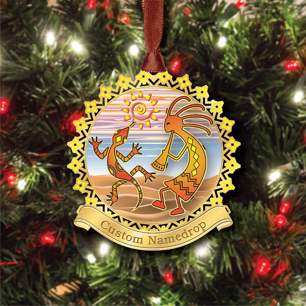 Desert Kokopelli Ornament