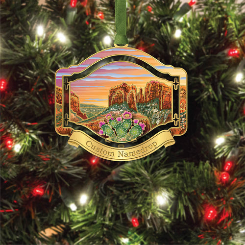 Desert Landscape Ornament