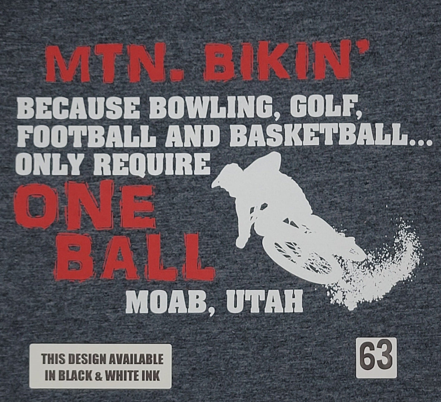 #063 One Ball - Mountain Bike