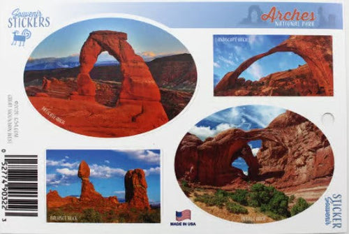 Arches National Park Sticker Sheet