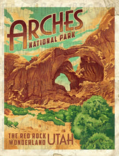 Double Arches NP Poster