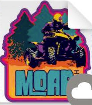ATV Corner Sticker