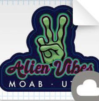 Alien Vibes Sticker