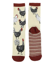 Rise and Shine Chicken Crew Sock