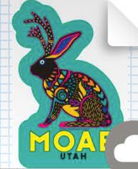 Coco Jackalope Magnet