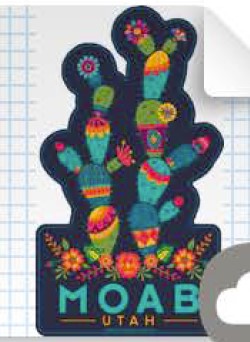 Coco Prickly Pear Sticker