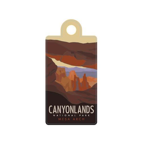 Canyonlands Mesa Arch Key Chain