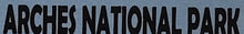 Arches National Park Name Drops