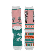 No Prob Llama Crew Sock