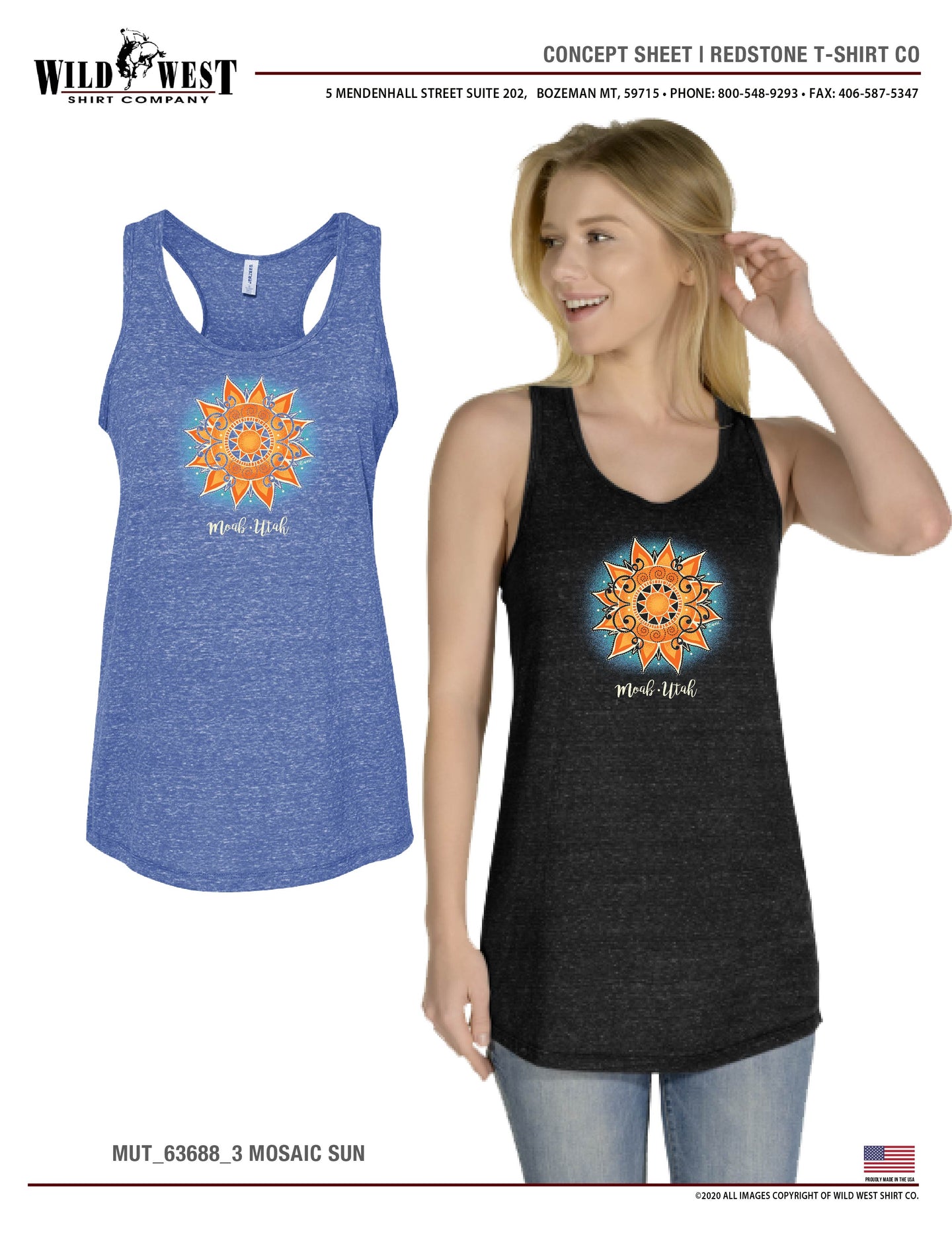 Mosaic Sun Tank
