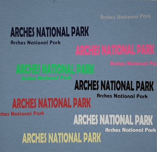 Arches National Park Name Drops