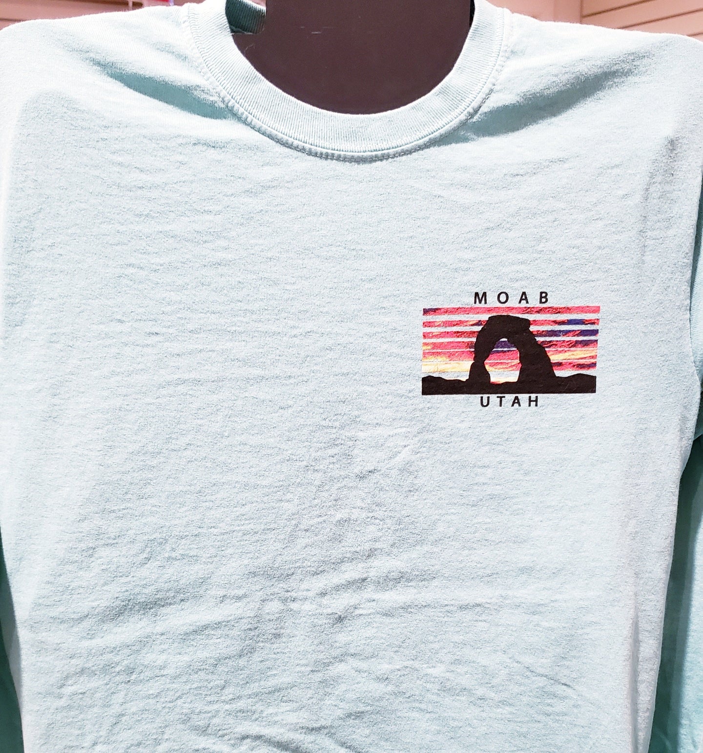 Red Delicate Arch Sky LS