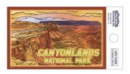 Canyonlands Sticker