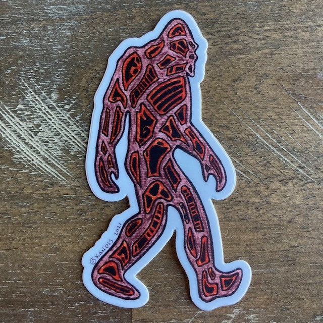 Sasquatch Sticker