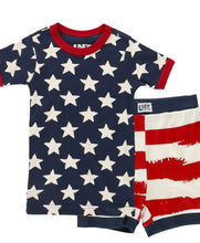 Stars & Stripes Kids PJ Short Set