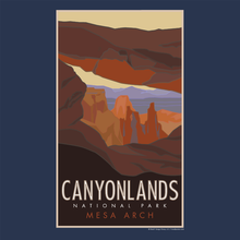 Canyonlands Mesa Arch Travel Poster SS