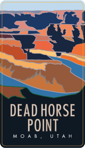 Dead Horse Point Sticker