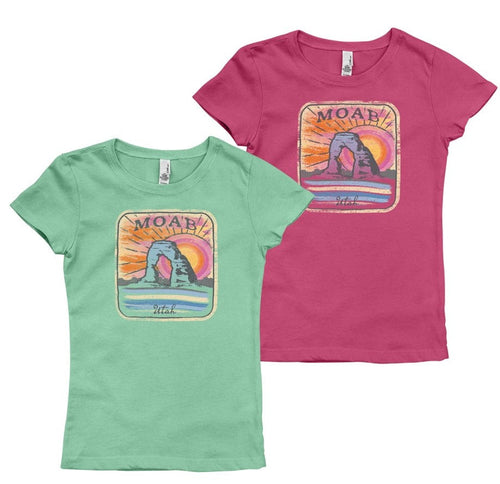 Contrast Delicate Arch Kids' SS